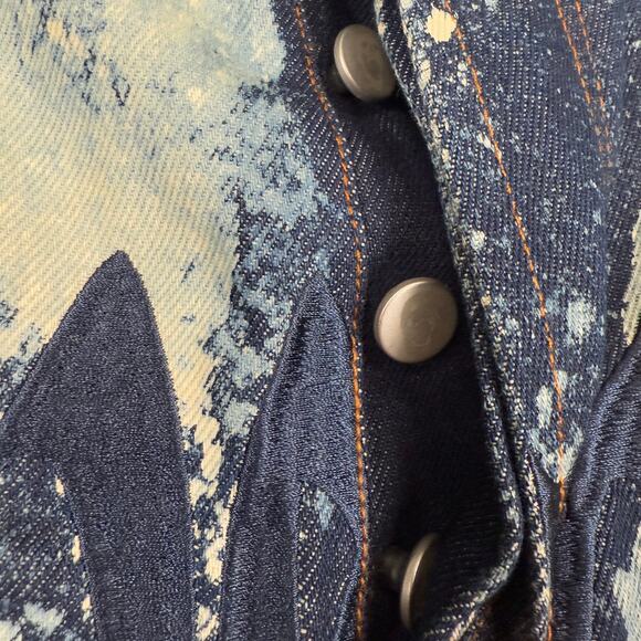 Revenge Hand Bleached Denim Jeans *1/100 LIMITED RELEASE* Size Large New - Picture 5 of 13